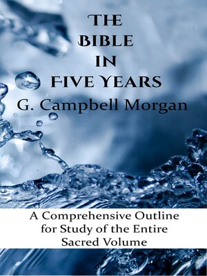cover image of The Bible in Five Years